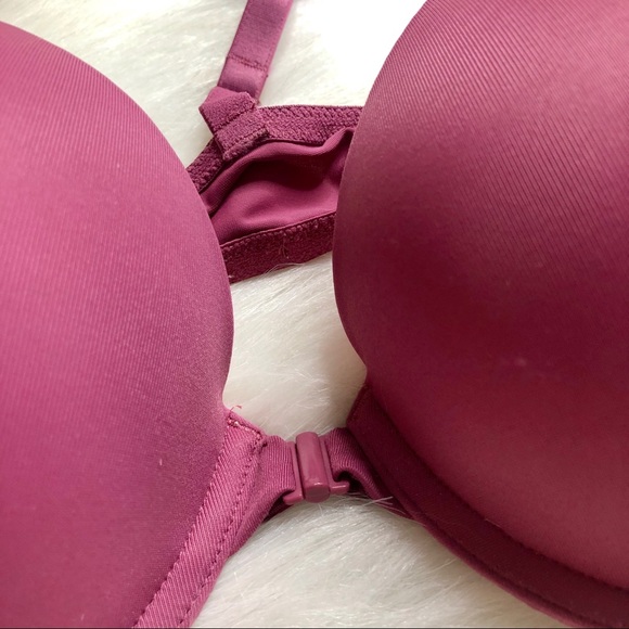 🏷SOLD PINK VICTORIA’S SECRET Berry Racerback Bra - Picture 2 of 8